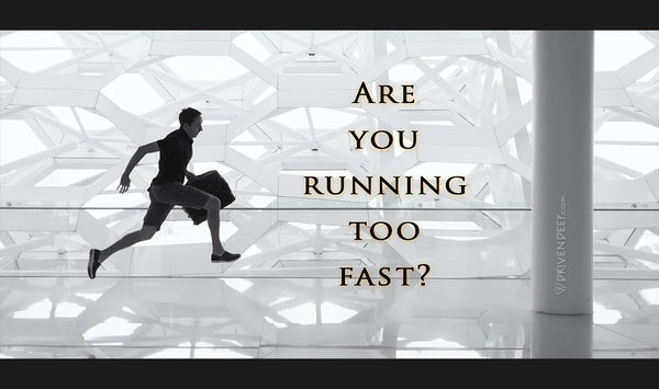 Are you running too fast?
