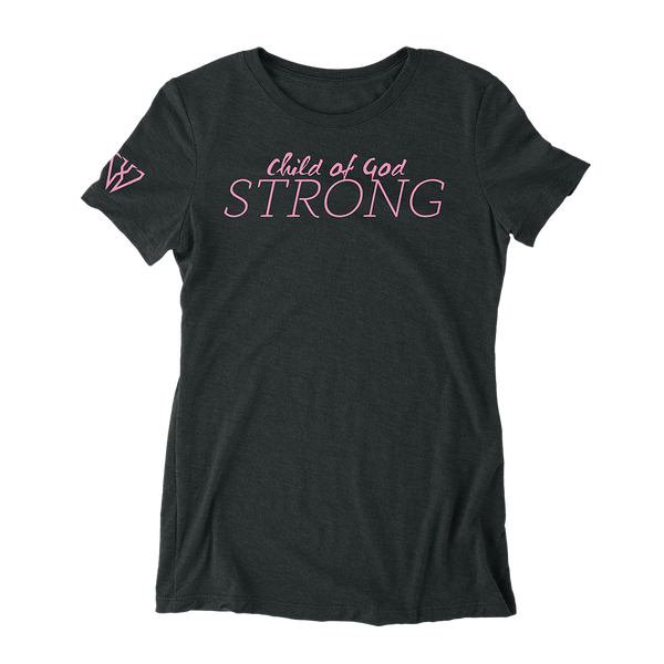 Child Of God Strong - Women's Fitted T-Shirt