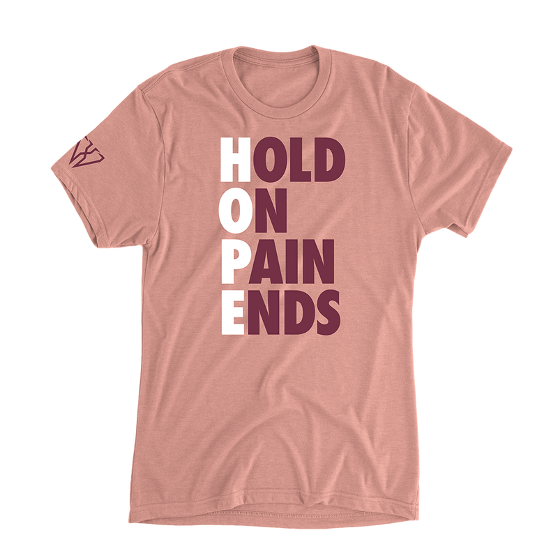 Hold On Pain Ends - Women's Casual T-Shirt
