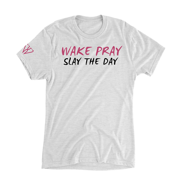 Wake Pray Slay The Day - Women's Casual T-Shirt