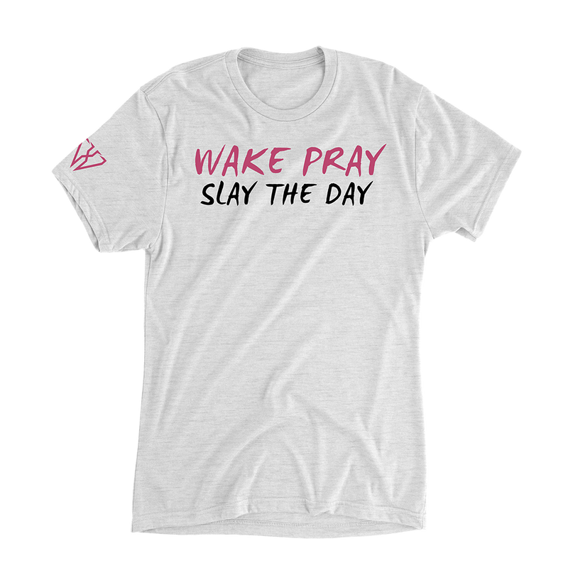 Wake Pray Slay The Day - Women's Casual T-Shirt