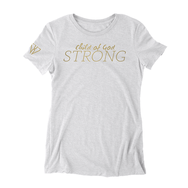 Child Of God Strong - Women's Fitted T-Shirt